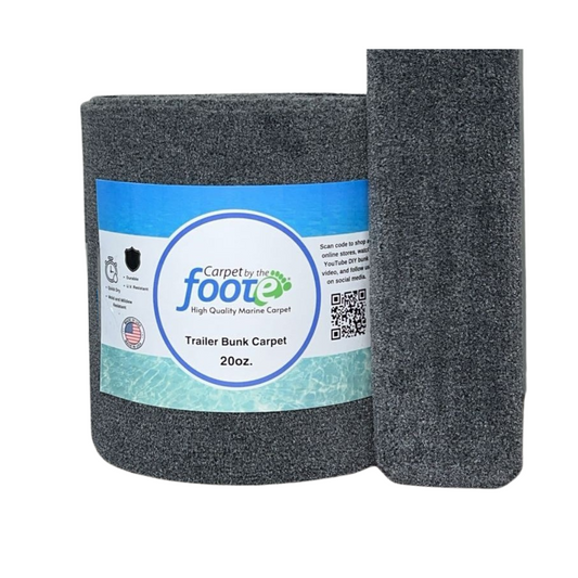 20oz. Boat Trailer Bunk Carpet 12" Wide